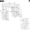 Flieks Etagenbett 90x200cm mit Schreibtisch und Schrank, Produktbild-Vorschau 7