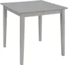 A grey dining table on a white background. Náhled obrázku produktu