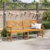 Lavička vidaXL Outdoor Natur 180 x 56 x 90 cm z masívneho Náhľad obrázku produktu 3