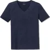 Schiesser Herren T-shirt V-Ausschnitt 8 blau ST Produktbild-Vorschau 6