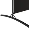 vidaXL Paravento a 2 ante, nero, 175x180 cm, in tessuto Anteprima dell’immagine prodotto 7