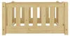 Kinderbett, Holzbett 90x200 mit Rundumsicherung Kiefer Produktbild-Vorschau 4