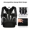 Rucksack Laptop-Rucksack Herren mit USB-Ladebuchse Große Produktbild-Vorschau 7