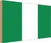 vianmo Holzschild 20x30 cm Nigerias Nigeria Flagge Fahne Produktbild-Vorschau 1