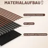 Eikuavons Akustikpaneele Holz 240x60 cm faltbar, Produktbild-Vorschau 4