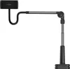A black tablet holder with a flexible arm and a weighted base, shown against a white background. Náhľad obrázku produktu