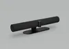 A black video conferencing bar on a stand, presented against a plain gray background. Anteprima dell’immagine prodotto
