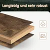 EUGAD Wandregal 3er Set, Industrial, mit Metallrahmen, Produktbild-Vorschau 7
