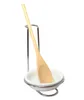 Kochlöffelhalter Edelstahl/Porzellan/Holz 28 cm 3teilig Voir les images du produit 3
