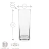 12x Liberty 360ml Highball-Gläser - Groß Hi Ball Glas Produktbild-Vorschau 3