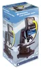 The image shows the packaging of a Bresser LCD microscope. Produktbild-Vorschau