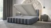 ADIDAR Greta Polsterbett 180x200cm Doppelbett Metalrahmen Produktbild-Vorschau 2