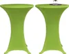 vidaXL Stretch Table Cover 2 ks 60 cm Green Náhľad obrázku produktu 2