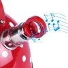 Teiera rossa in acciaio inox con puntini e fischietto Anteprima dell’immagine prodotto 11