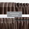 A collage of four images showing different ways to hang and pleat curtains. Podgląd zdjęcia produktu