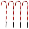 4er Set LED-Gartenleuchtstäbe Zuckerstange 32 weißen LEDs Leuchtstab Produktbild-Vorschau