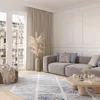 Tapiso Teppich VALLEY Modern Kurzflor Grau Beige Blau Produktbild-Vorschau 4