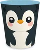 itenga Papierkorb Tiermotiv - PINGUIN - Kawaii Design - ca Produktbild-Vorschau 1