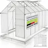 JUSKYS® Gewächshaus 7,2 m², inkl. Fundament, Produktbild-Vorschau 1