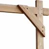 vidaXL Svatební oblouk, světle hnědý, 225 x 95 x 226 cm, Náhled obrázku produktu 7