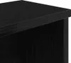 vidaXL Kuchynský regál stohovateľný čierny 60x15x16 cm Náhľad obrázku produktu 5