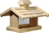 dobar Klassisches Vogelfutterhaus mit Futtersilo, Vogelhaus Produktbild-Vorschau 1