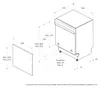 Samsung 14 Maßgedecke, 60 cm, DW7700B, vollintegrierter Produktbild-Vorschau 9
