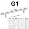 Rapid Teck® Edelstahl Möbelgriffe | Stangengriff | Griff Produktbild-Vorschau 2