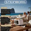 Steinborg XXL 4 Scheiben Toaster Schwarz Lift Funktion Produktbild-Vorschau 2