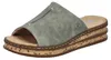 Rieker Damen Pantolette breiter Riemen Keilabsatz Kork Produktbild-Vorschau 5