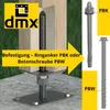 Pfostenträger höhenverstellbar 50 bis 200 mm Pfostenträger Produktbild-Vorschau 9
