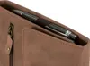 Dethloff Schreibmappe A5 Handwerkermappe Leder braun für Produktbild-Vorschau 5