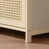 Beiges Mehrstöckiges Schuhregal mit Staubschutz für den Produktbild-Vorschau 5