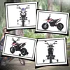AIYAPLAY Elektryczny motocykl dziecięcy Aprilia z USB, Podgląd zdjęcia produktu 4