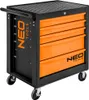 NEO TOOLS Dílenský vozík 5 přihrádek - Zásuvky s Náhled obrázku produktu 1