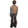 Kinder Cowboy Kostüm (Weste & Chaps) Größe: 110-122 (4-6 Produktbild-Vorschau 2