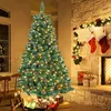 JOIEYOU PVC Kunstkerstboom, 120 cm met verlichting, groene Productafbeelding-voorbeeld 8