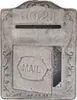 Vintage nástěnná poštovní schránka 26*9,5*34cm domácí Náhled obrázku produktu 1