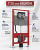 TECE profil WC-Modul mit Uni-Spülkasten, BH 1120mm, inkl. Anteprima dell’immagine prodotto 8