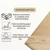 COUCHTISCH Eichenholz vollmassiv rund Naturbelassenen Produktbild-Vorschau 4