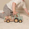Little Dutch Traktor mit Anhänger Little Farm Produktbild-Vorschau 3