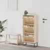 vidaXL Skriňa na topánky 52x25x120 cm odvodený výrobok z Náhľad obrázku produktu 2