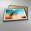 Gerahmtes Poster - Schwarzer Rahmen - Fahrrad Sport Helm - Produktbild-Vorschau 3