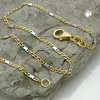 1,4mm Stegpanzer Kette Halskette Collier aus 585 Gold Produktbild-Vorschau 2