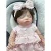45 cm śpiące dziecko Rosalie, lalka reborn, noworodek, Podgląd zdjęcia produktu 6
