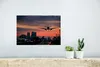 MuchoWow® Poster Landung eines Flugzeugs bei Sonnenaufgang Produktbild-Vorschau 5