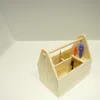 A wooden toolbox kit for children, containing toy tools like screwdrivers and a hammer. Produktbild-Vorschau