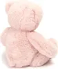 A close-up view of a pink teddy bear's back and side. Anteprima dell’immagine prodotto