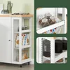 SoBuy Kuchynský vozík s kolieskami Servírovací vozík Bočný Náhľad obrázku produktu 8