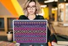 MuchoWow® Laptop Aufkleber Sticker Cover Stricken - Muster Produktbild-Vorschau 5